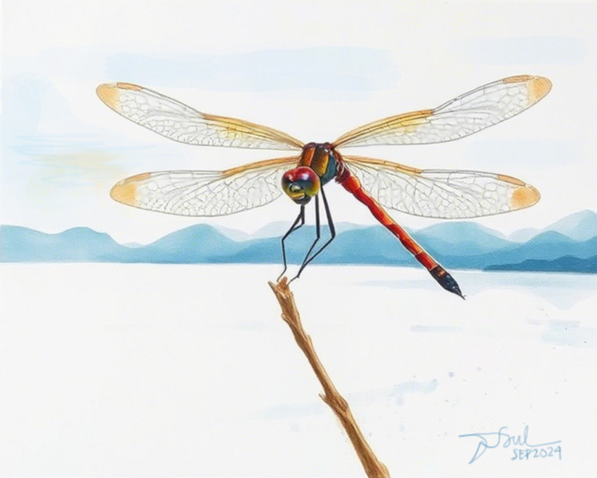 A Dragonfly at Lake Toba 1