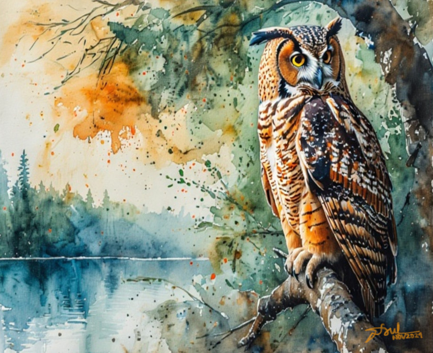 An Owl at Batak Land 3