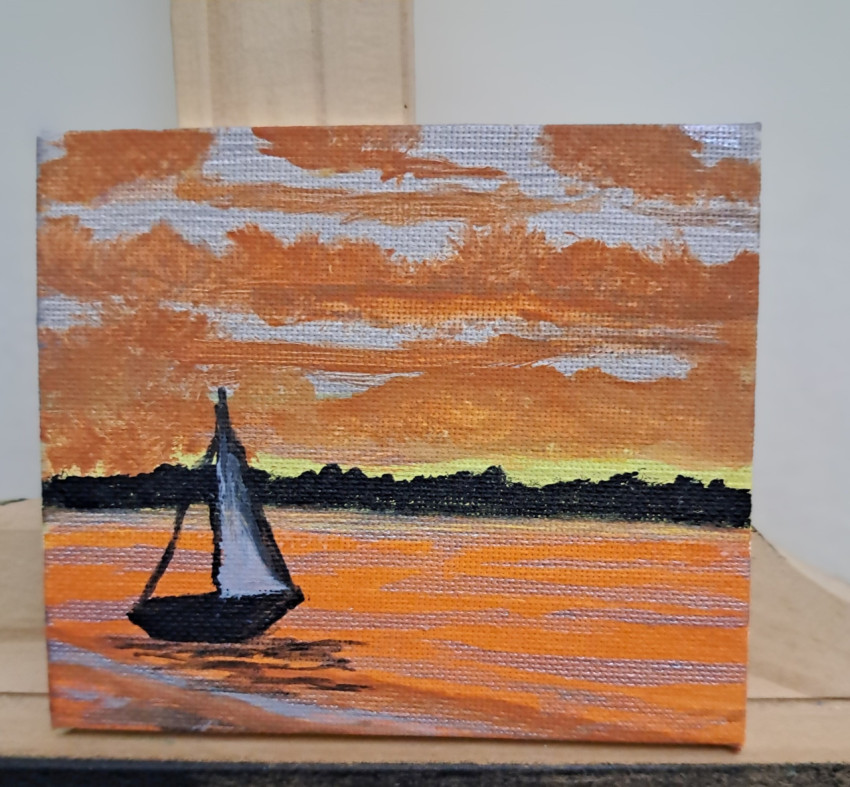Sun kissed Sea