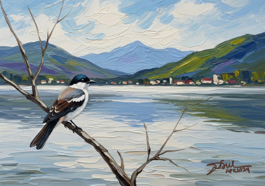 A Sparrow near Lake Toba 1