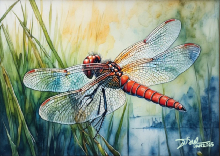 A Dragonfly at Batak Land 4