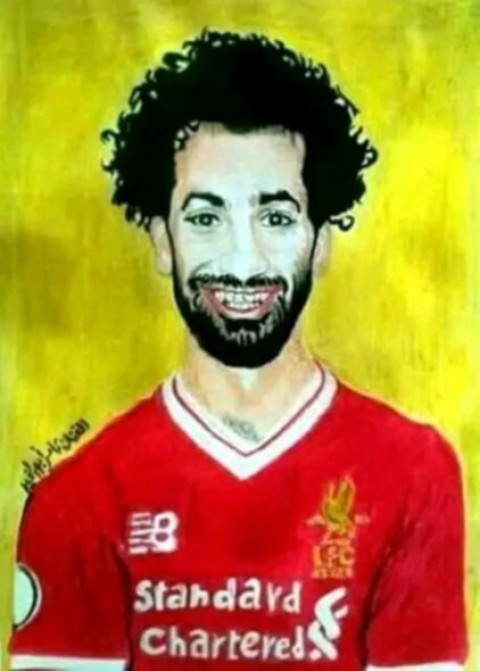 Egyptian king Mohamed Salah