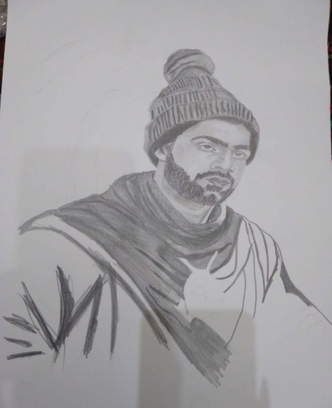 Pencil portrait