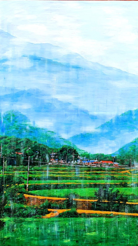 Raining Jirisan Mt.