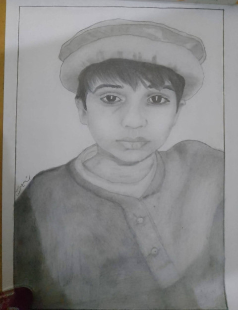 Pencil portrait