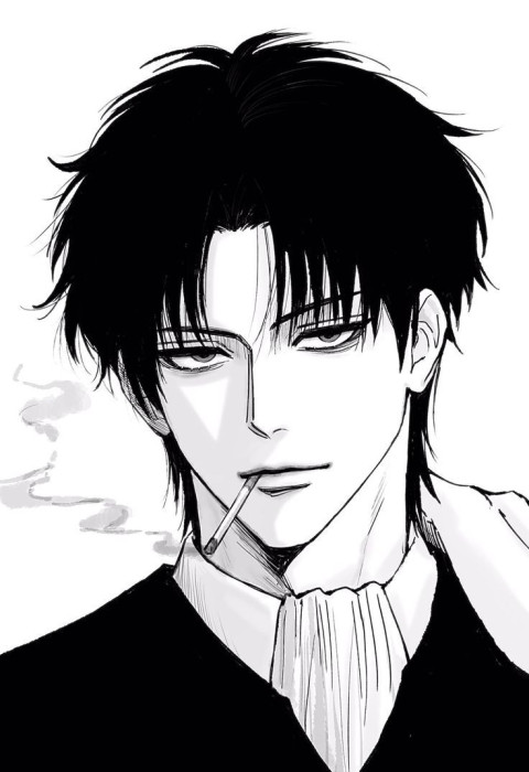Hot fictional man character