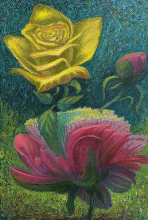 Роза золотая