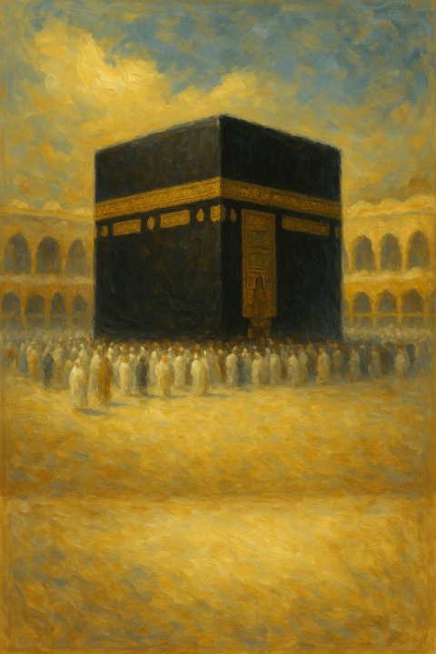 Painting of khana kabba