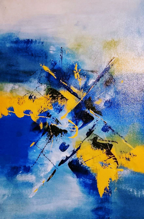 New canvas abstract art work 43/68