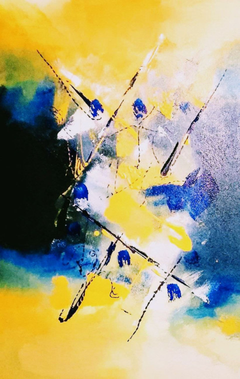 New abstract art work 42/68