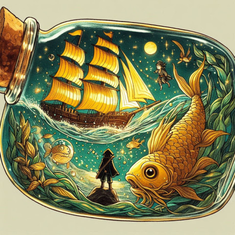 Fish In Bottle