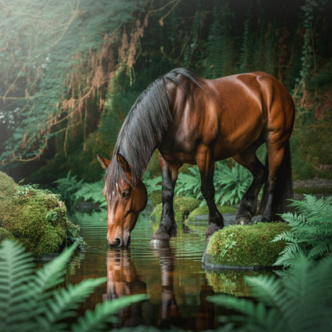 a photograph of a magnificent