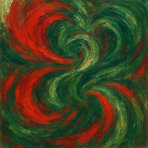 charged with vitality and emotion