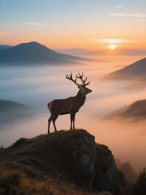 Royal horns of the highlands