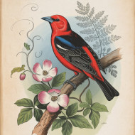 a vintage style illustration