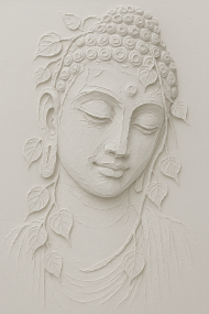 ABSTRACT AI MODERN ART   BUDDHA