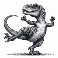 Dancing T-Rex