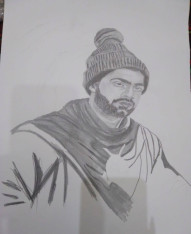 Pencil portrait