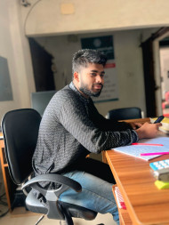 Stylish photography with desk PC